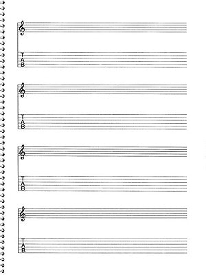 Passantino Music Papers, No. 159: Guitar Manuscript Paper by Hal Leonard Corp