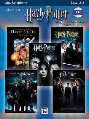 Harry Potter Instrumental Solos (Movies 1-5): Alto Sax, Book & Audio/Software [With CD] by Galliford, Bill