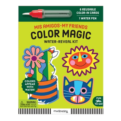 MIS Amigos-My Friends Color Magic Water-Reveal Kit by Mudpuppy