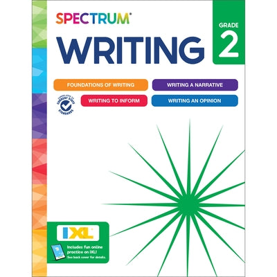 Spectrum Writing Workbook, Grade 2 by Spectrum