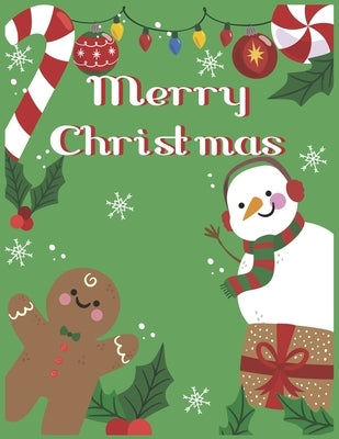 Merry Christmas: Kindergarten Basics Workbook Fun activities math skills by Kidsfun