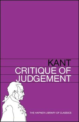 Critique of Judgement by Kant, Immanuel