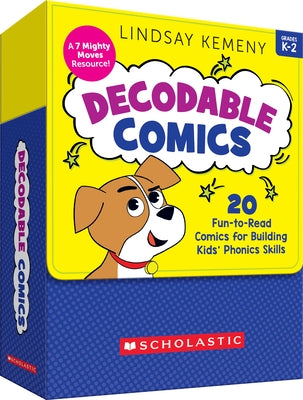 Decodable Comics (Multiple-Copy Set): 20 Fun-To-Read Comics for Building Kids' Phonics Skills by Kemeny, Lindsay