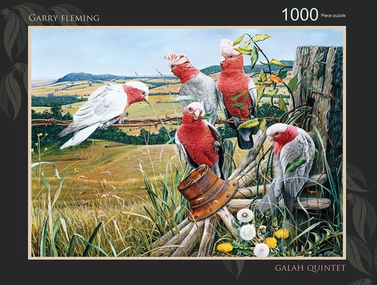 Galah Quintet 1000-Piece Puzzle by Fleming, Garry