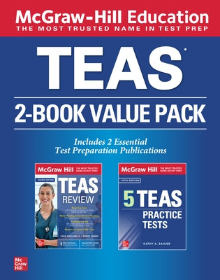 McGraw Hill Teas 2-Book Value Pack, Fourth Edition by Zahler, Kathy A.