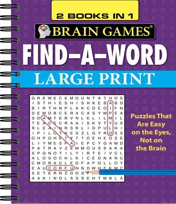 Brain Games - 2 Books in 1 - Find-A-Word by Publications International Ltd