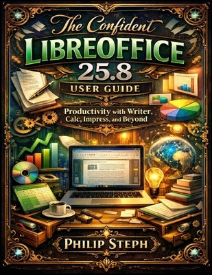 The Confident Libreoffice 25.8 user guide: Productivity with Writer, Calc, Impress, and Beyond by Steph, Philip
