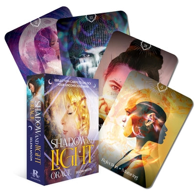 Shadow & Light Oracle: Reflection Cards to Unlock Your Unconscious Mind (36 Gilded Cards and 96-Page Guidebook) by Moon, Selena