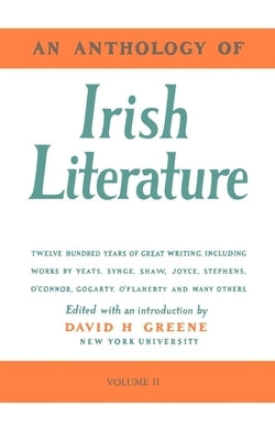 An Anthology of Irish Literature (Vol. 2) by Greene, Richard