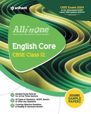 All In One Class 12th English Core for CBSE Exam 2024 by Agarwal, Srishti