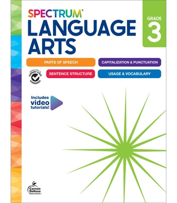 Spectrum Language Arts Workbook, Grade 3 by Spectrum