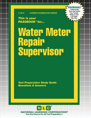 Water Meter Repair Supervisor by Passbooks