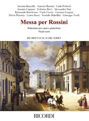 Messa Per Rossini Vocal Score Reduction for Voice and Piano by 