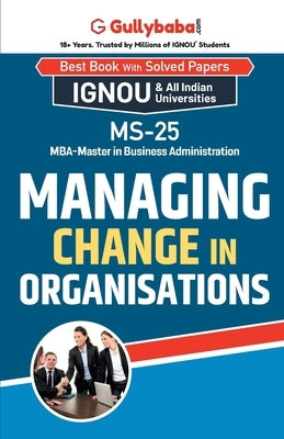 MS-25 Managing Change in Organizations by Tiwari, Vinay
