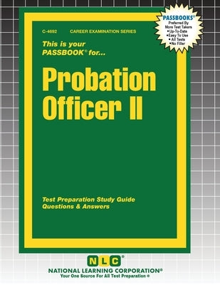 Probation Officer II by Passbooks