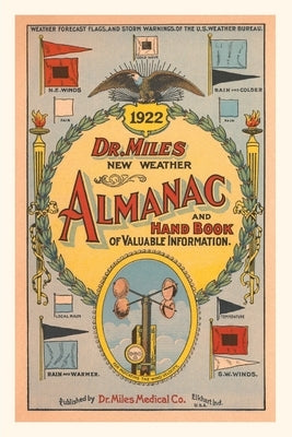 Vintage Journal Dr. Miles Weather Almanac by Found Image Press