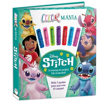 Disney: Colormania Stitch: With 7 Markers and Over 30 Images Packed Full of Mischief! by Igloobooks