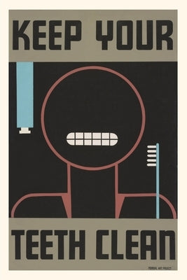 Vintage Journal Keep Your Teeth Clean by Found Image Press