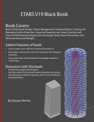 ETABS V19 Black Book by Verma, Gaurav