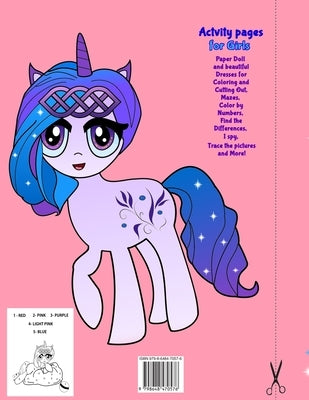 Sweet Angel: Sweet Angel the Paper Doll. Activity Book for Girls Ages 4-8 by Varol, Valentina
