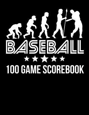 Baseball: 100 Game Scorebook (8.5x11) by Querns, Michael