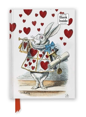 Alice's Adventures in Wonderland: White Rabbit (Foiled Blank Journal) by Flame Tree Studio