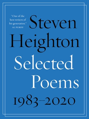 Selected Poems 1983-2020 by Heighton, Steven