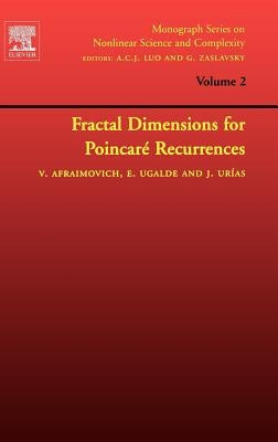 Fractal Dimensions for Poincare Recurrences: Volume 2 by Afraimovich, Valentin