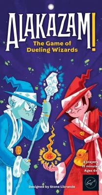 Alakazam! the Game of Dueling Wizards - Fast-Paced and Magical Card Game for Two Players - Great for Ages 6+ - Includes Two Fully Contained Game Cards by Librande, Stone