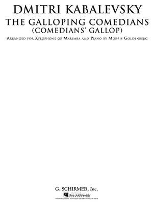 The Galloping Comedians (Comedian's Gallop): Xylophone or Marimba and Piano by Kabalevsky, Dmitri