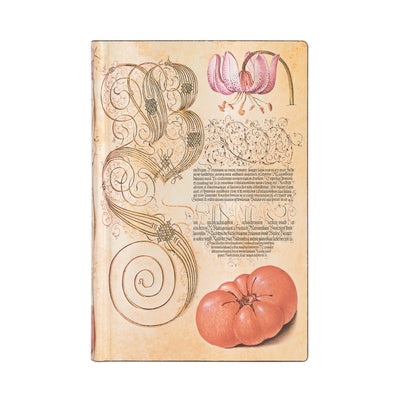 Lily & Tomato Mini Lined Softcover Journal, 208pg, 80gsm by Paperblanks (Mira Botanica) by Paperblanks