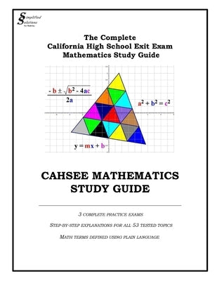 Cahsee Mathematics Study Guide by For Math Inc, Simplified Solutions