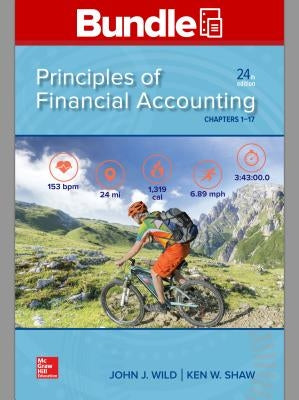 Gen Combo LL Principles of Financial Accounting; Connect Access Card by Wild, John