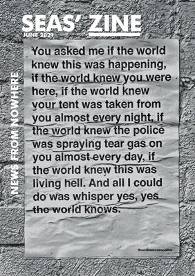 News From Nowhere: Exhibition's zine on displacement & refuge by Mualem-Doron, Gil