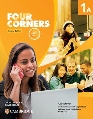 Four Corners Level 1a Full Contact with Digital Pack by Richards, Jack C.