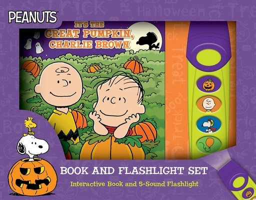 Peanuts: It's the Great Pumpkin, Charlie Brown Book and 5-Sound Flashlight Set by Mawhinney, Art