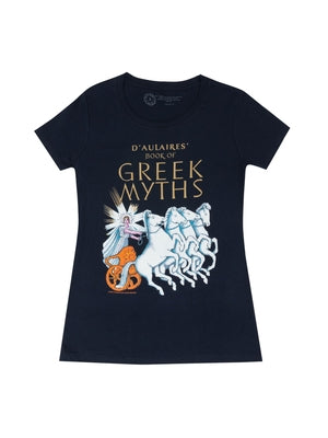 D'Aulaires' Book of Greek Myths Women's Crew T-Shirt X-Large by Out of Print