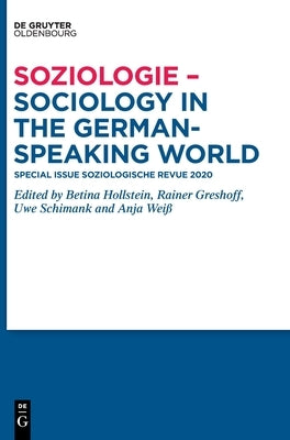 Soziologie - Sociology in the German-Speaking World by No Contributor