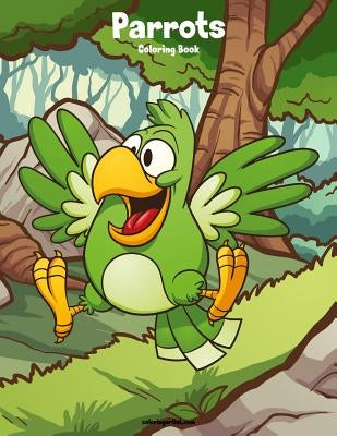 Parrots Coloring Book 1 by Snels, Nick