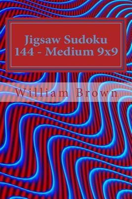 Jigsaw Sudoku 144 - Medium 9x9 by Brown, William