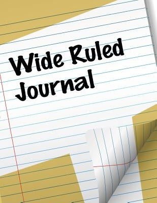 Wide Ruled Journal by Speedy Publishing LLC