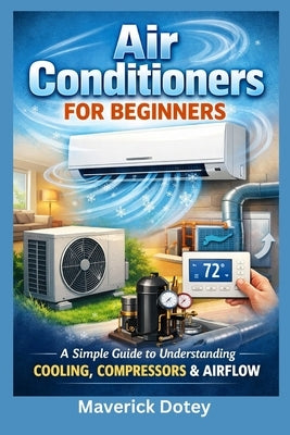 Air Conditioners For Beginners: A Simple Guide to Understanding Cooling, Compressors & Airflow by Dotey, Maverick