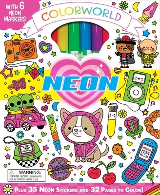 Colorworld: Neon by Editors of Silver Dolphin Books