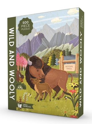 Wild and Wooly Puzzle by Gibbs Smith Gift