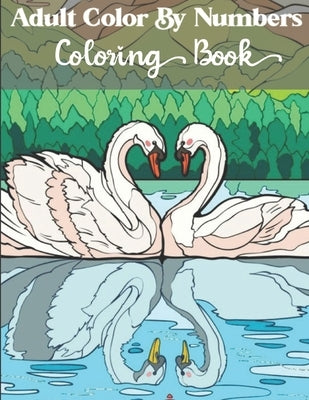 Adults Color by numbers coloring book: An Adult Coloring Book with Fun, Easy, and Relaxing Coloring Pages by Fluroxan, Farjana