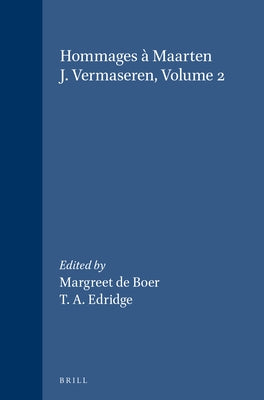 Hommages À Maarten J. Vermaseren, Volume 2 by Edridge, T. a.