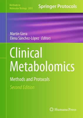 Clinical Metabolomics: Methods and Protocols by Giera, Martin