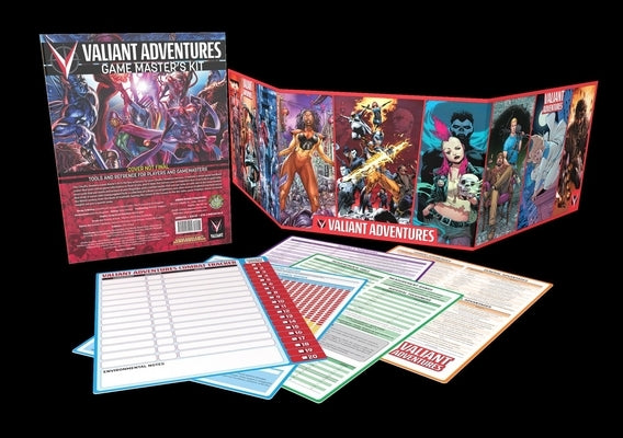 Valiant Adventures Gamemaster's Kit: A Valiant Adventures RPG Accessory by Kenson, Steve