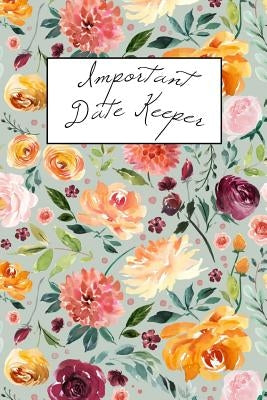 Important Date Keeper: Watercolor Floral by Publishing, Jenily
