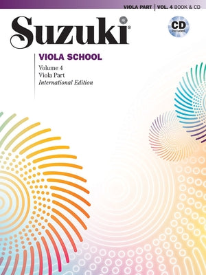 Suzuki Viola School, Vol 4: Viola Part, Book & CD by Preucil, William